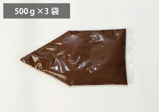 濃厚デザートソース(チョコレート500g×3袋)